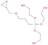 Ethanol, 2,2',2''-[[[3-(oxiranylmethoxy)propyl]silylidyne]tris(oxy)]tris- (9CI)