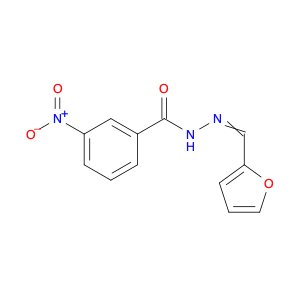 Benzoic acid, 3-nitro-, 2-(2-furanylmethylene)hydrazide