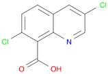 8-Quinolinecarboxylic acid, 3,7-dichloro-