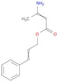 2-Butenoic acid, 3-amino-, 3-phenyl-2-propen-1-yl ester