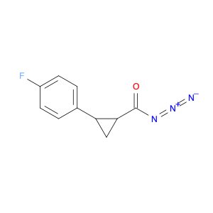 Cyclopropanecarbonyl azide, 2-(4-fluorophenyl)-