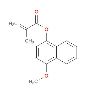 2-Propenoic acid, 2-methyl-, 4-methoxy-1-naphthalenyl ester