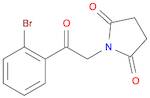 2,5-Pyrrolidinedione, 1-[2-(2-bromophenyl)-2-oxoethyl]-