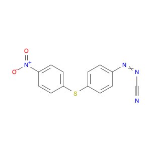 Diazenecarbonitrile, 2-[4-[(4-nitrophenyl)thio]phenyl]-