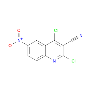 3-Quinolinecarbonitrile, 2,4-dichloro-6-nitro-