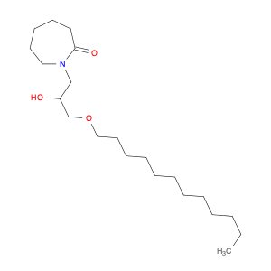 2H-Azepin-2-one, 1-[3-(dodecyloxy)-2-hydroxypropyl]hexahydro-