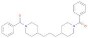 Piperidine, 4,4'-(1,3-propanediyl)bis[1-benzoyl- (9CI)