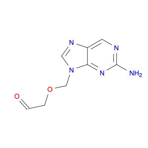 Acetaldehyde, 2-[(2-amino-9H-purin-9-yl)methoxy]-