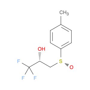 2-Propanol, 1,1,1-trifluoro-3-[(R)-(4-methylphenyl)sulfinyl]-, (2S)-