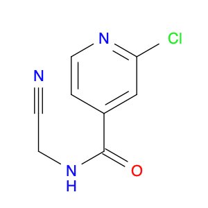 4-Pyridinecarboxamide, 2-chloro-N-(cyanomethyl)-