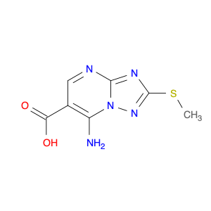 [1,2,4]Triazolo[1,5-a]pyrimidine-6-carboxylic acid, 7-amino-2-(methylthio)-