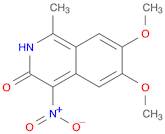 3(2H)-Isoquinolinone, 6,7-dimethoxy-1-methyl-4-nitro-