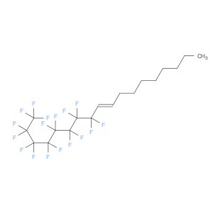 9-Octadecene, 1,1,1,2,2,3,3,4,4,5,5,6,6,7,7,8,8-heptadecafluoro-, (E)- (9CI)