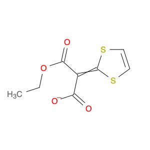 Propanedioic acid, 2-(1,3-dithiol-2-ylidene)-, 1-ethyl ester