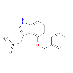 2-Propanone, 1-[4-(phenylmethoxy)-1H-indol-3-yl]-