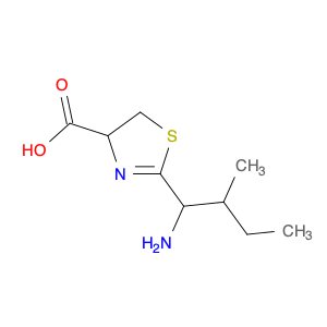 4-Thiazolecarboxylic acid, 2-(1-amino-2-methylbutyl)-4,5-dihydro-