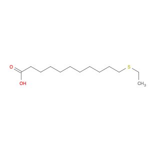 Undecanoic acid, 11-(ethylthio)-