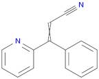 2-Propenenitrile, 3-phenyl-3-(2-pyridinyl)-