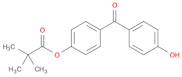 Propanoic acid, 2,2-dimethyl-, 4-(4-hydroxybenzoyl)phenyl ester