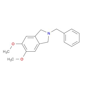 1H-Isoindole, 2,3-dihydro-5,6-dimethoxy-2-(phenylmethyl)-