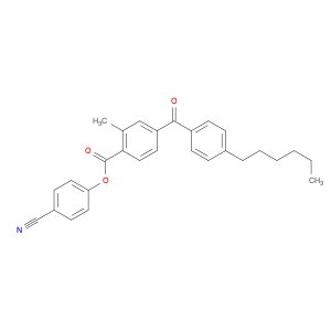 Benzoic acid, 4-(4-hexylbenzoyl)-2-methyl-, 4-cyanophenyl ester