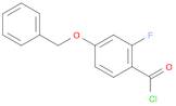 Benzoyl chloride, 2-fluoro-4-(phenylmethoxy)-