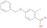 Benzoic acid, 2-fluoro-4-(phenylmethoxy)-