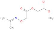 Acetic acid, 2-[[(1-methylethylidene)amino]oxy]-, 2-methoxy-2-oxoethyl ester