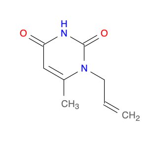 2,4(1H,3H)-Pyrimidinedione, 6-methyl-1-(2-propen-1-yl)-