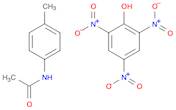 Acetamide, N-(4-methylphenyl)-, compd. with 2,4,6-trinitrophenol (1:1)