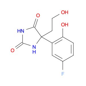 2,4-Imidazolidinedione, 5-(5-fluoro-2-hydroxyphenyl)-5-(2-hydroxyethyl)-