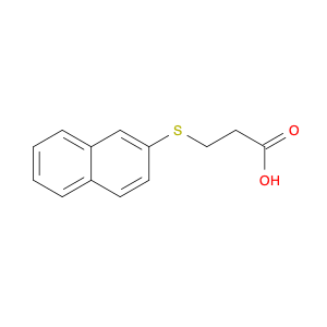 Propanoic acid, 3-(2-naphthalenylthio)-