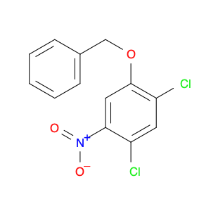 Benzene, 1,5-dichloro-2-nitro-4-(phenylmethoxy)-