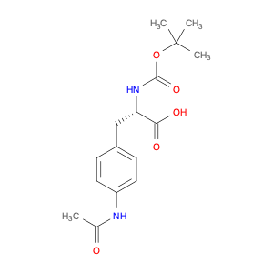 L-Phenylalanine, 4-(acetylamino)-N-[(1,1-dimethylethoxy)carbonyl]-