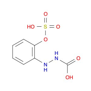 Hydrazinecarboxylic acid, 2-[2-(sulfooxy)phenyl]-