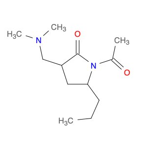 2-Pyrrolidinone, 1-acetyl-3-[(dimethylamino)methyl]-5-propyl-