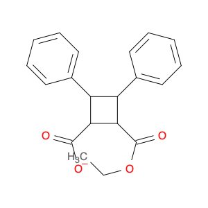 1,2-Cyclobutanedicarboxylic acid, 3,4-diphenyl-, 2-ethyl ester