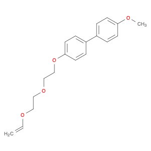 1,1'-Biphenyl, 4-[2-[2-(ethenyloxy)ethoxy]ethoxy]-4'-methoxy-