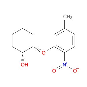 Cyclohexanol, 2-(5-methyl-2-nitrophenoxy)-, cis- (9CI)