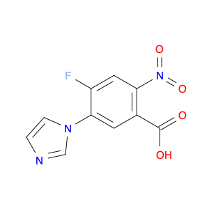 Benzoic acid, 4-fluoro-5-(1H-imidazol-1-yl)-2-nitro-