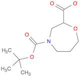 1,4-Oxazepine-2,4(5H)-dicarboxylic acid, tetrahydro-, 4-(1,1-dimethylethyl) ester