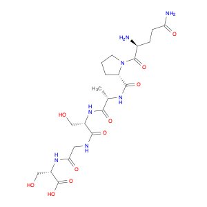 L-Serine, N-[N-[N-[N-(1-L-glutaminyl-L-prolyl)-L-alanyl]-L-seryl]glycyl]- (9CI)