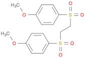 Benzene, 1,1'-[1,2-ethanediylbis(sulfonyl)]bis[4-methoxy- (9CI)