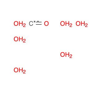 Carbon monoxide, hexahydrate (9CI)