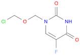 2,4(1H,3H)-Pyrimidinedione, 1-(chloromethoxymethyl)-5-fluoro-