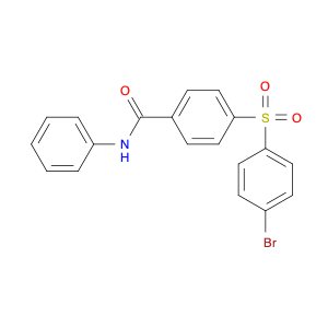 Benzamide, 4-[(4-bromophenyl)sulfonyl]-N-phenyl-
