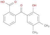 Benzoic acid, 2-(2-hydroxy-4,5-dimethylbenzoyl)-