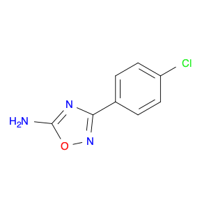 1,2,4-Oxadiazol-5-amine, 3-(4-chlorophenyl)-