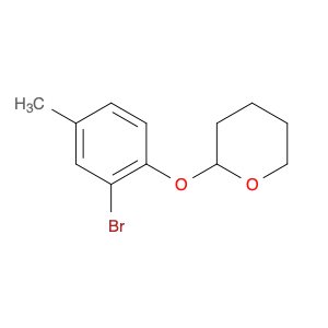 2-(2-bromo-4-methylphenoxy)oxane