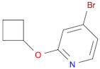 Pyridine, 4-bromo-2-(cyclobutyloxy)-